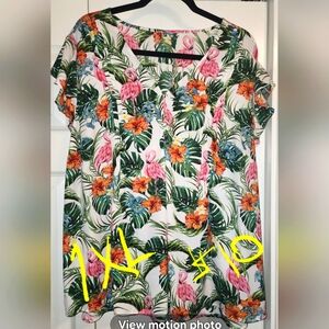 SOLD***Hawaiian Tunic sz 1XL